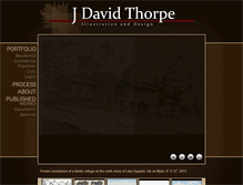 Tablet Screenshot of jdavidthorpe.com